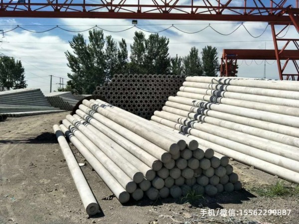 望城190*10米非预应力水泥电线杆